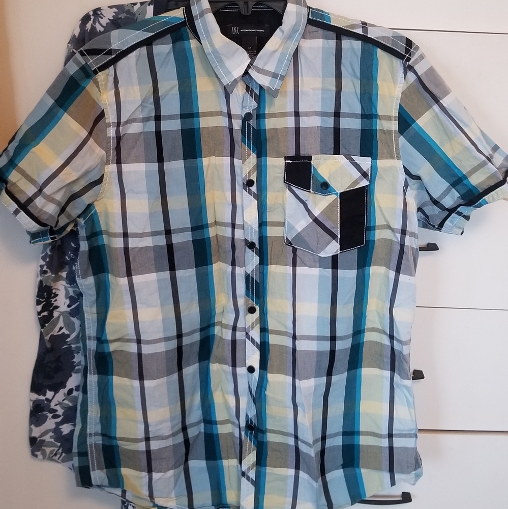 5 pc Forever 21 men, Abercrombie, INC, shirts lrg - Picture 7 of 16